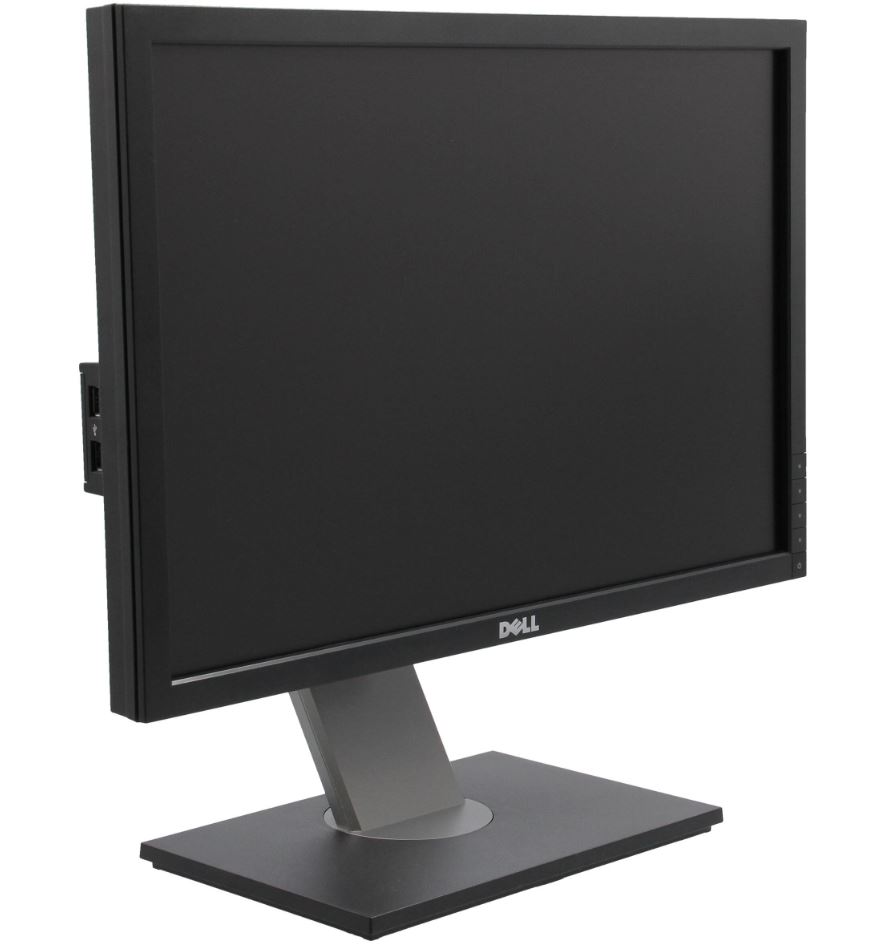 USED DELL P2210T 22 inch Widescreen LCD Monitor Black with Stand/VGA & Power Cable WORKNG
